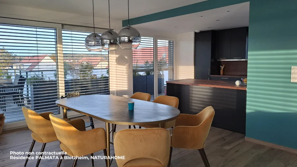 Investissement locatif à Sigolsheim : T3 avec balcon et garage