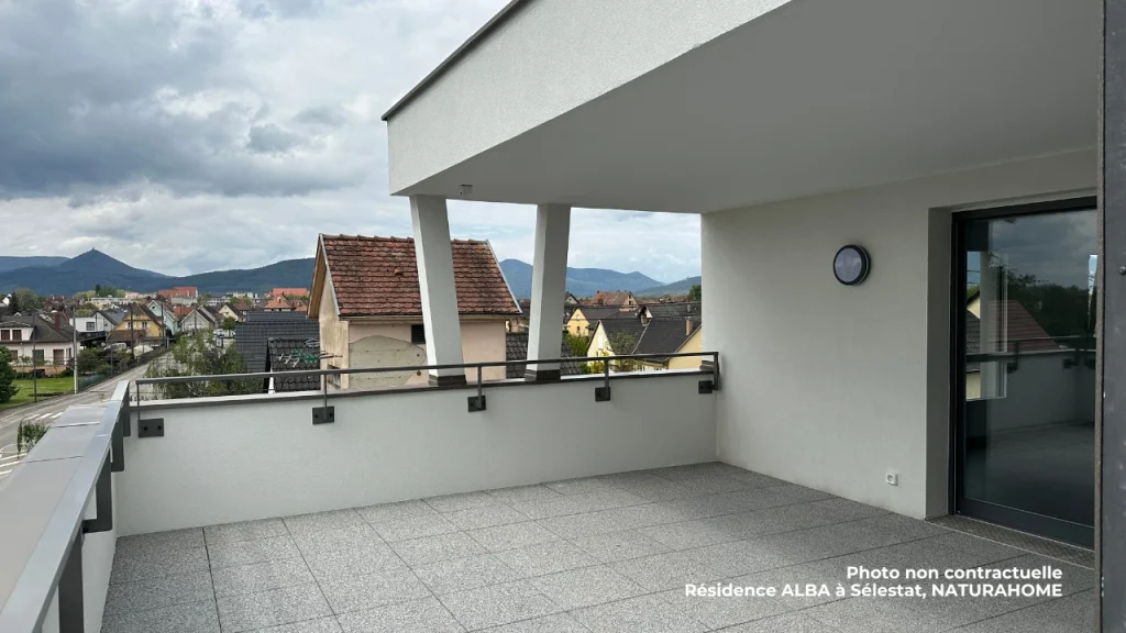 Un T3 lumineux avec terrasse spacieuse