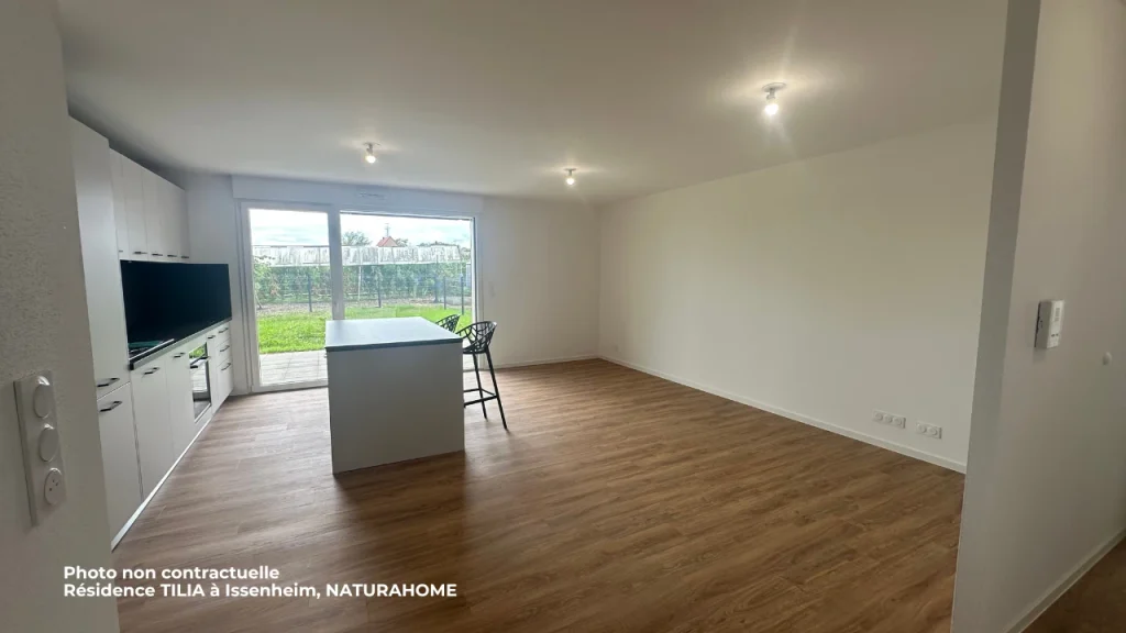 Appartement T3 avec jardin de 104 m² à Wettolsheim