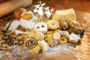 Gâteaux de Noël traditionnel en alsace