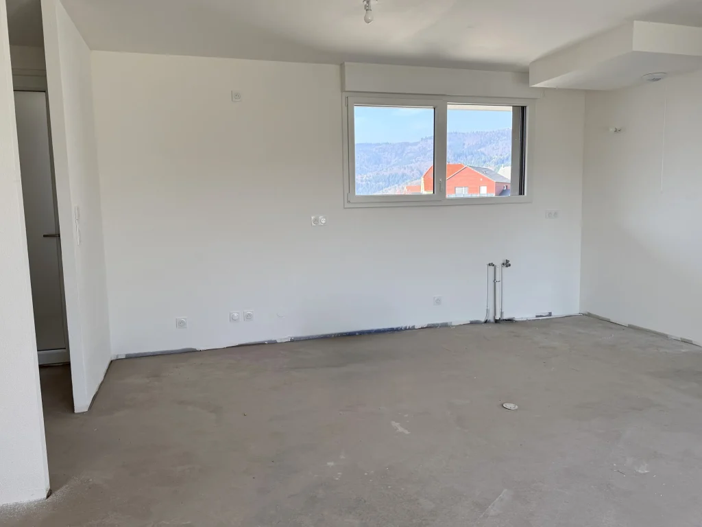 À Osenbach, grand appartement F3 en attique avec 2 terrasses